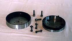 Детали оправы 125-мм зеркала