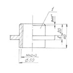Чертеж окулярного узла
