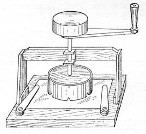 Станок для вырезания заготовки