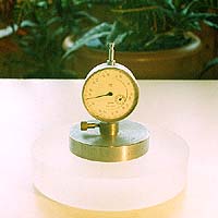 Измерение кривизны центральной зоны зеркала