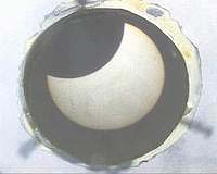 Фотография солнечного затмения 31.05.03